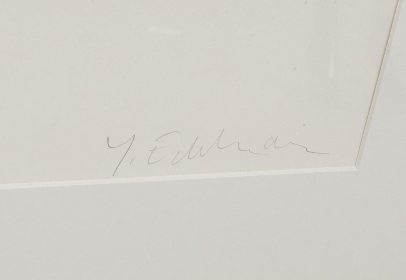 YRJÖ EDELMANN, färglitografi, signerat provtryck.