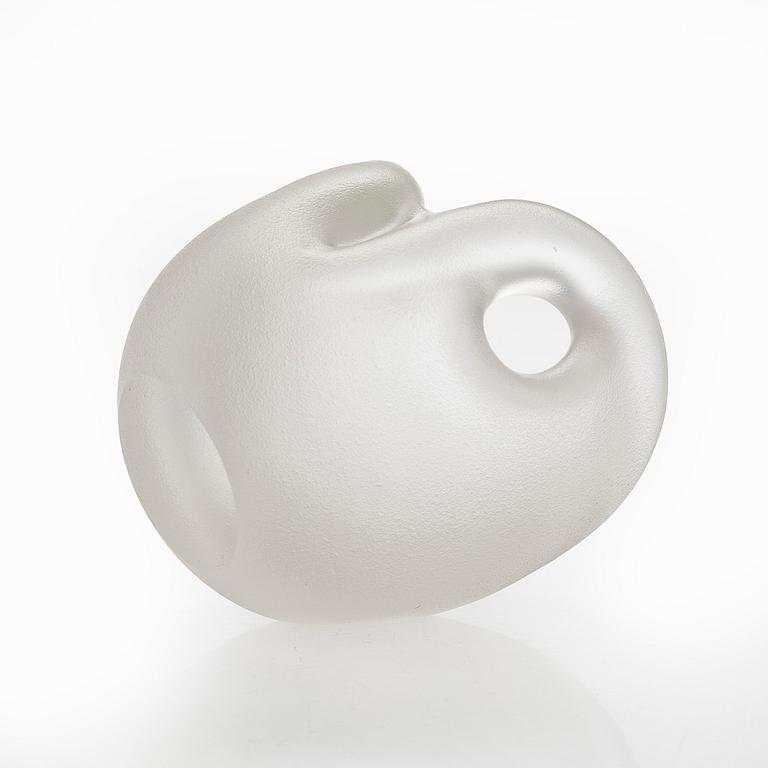 Timo Sarpaneva, sculpture, glass, 'Hiidenkirnu', Iittala.