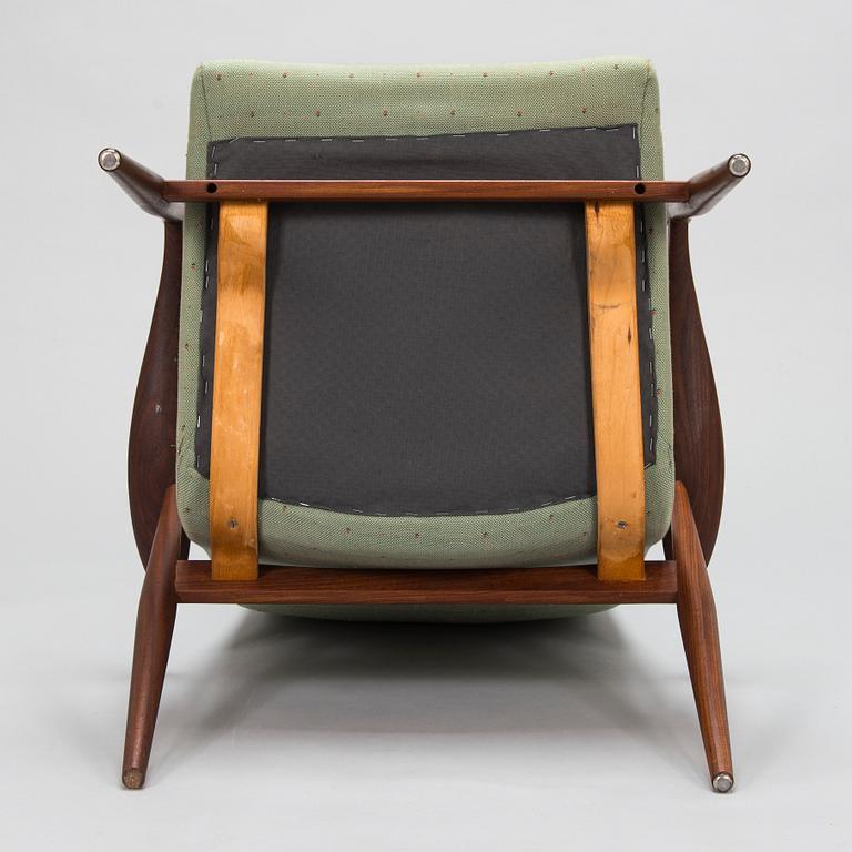 Ilmari Lappalainen, fåtölj, "Emilia 2470", Asko, 1960-tal.