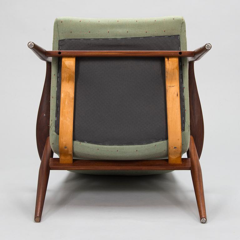 Ilmari Lappalainen, A 1960's armchair, 'Emilia 2470' for Asko, Finland.