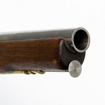 A replica flintlock pistol marked Tower Japan, second half of 20th Century.