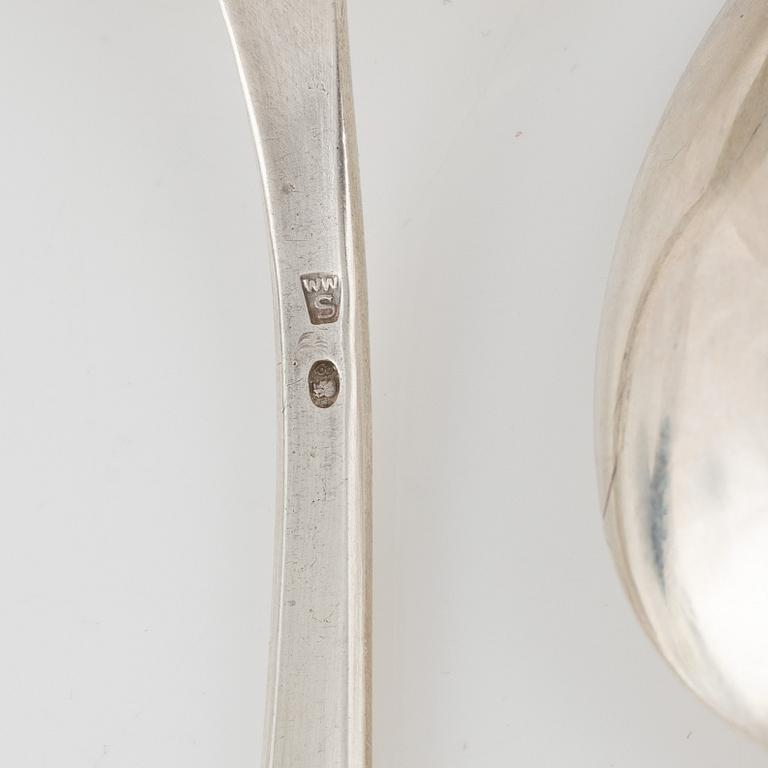 A 30-piece 800 silver cutlery, Warsaw, Poland, after 1920.