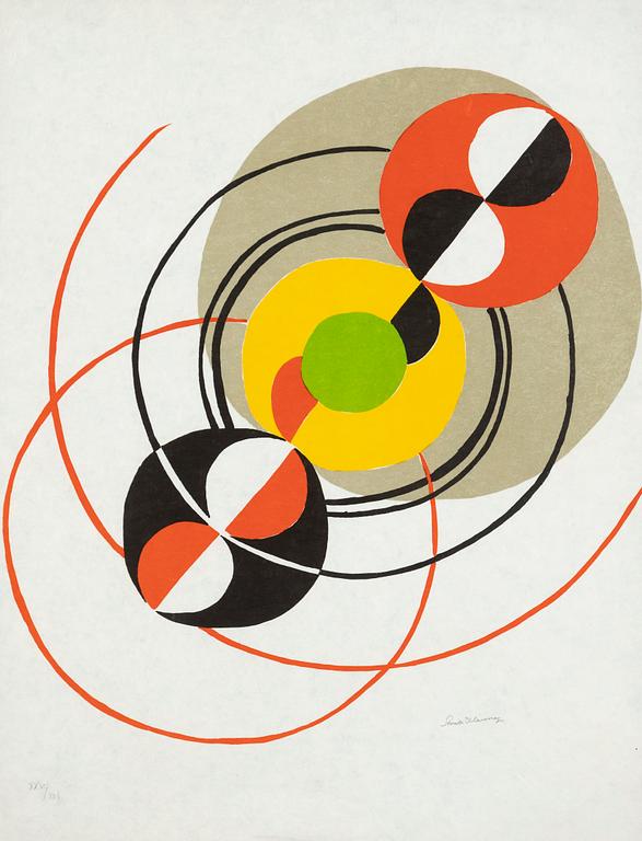 Sonia Delaunay, Composition.