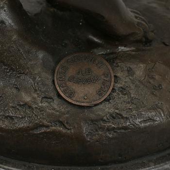 SKULPTUR, patinerad brons, 1900-tal.
