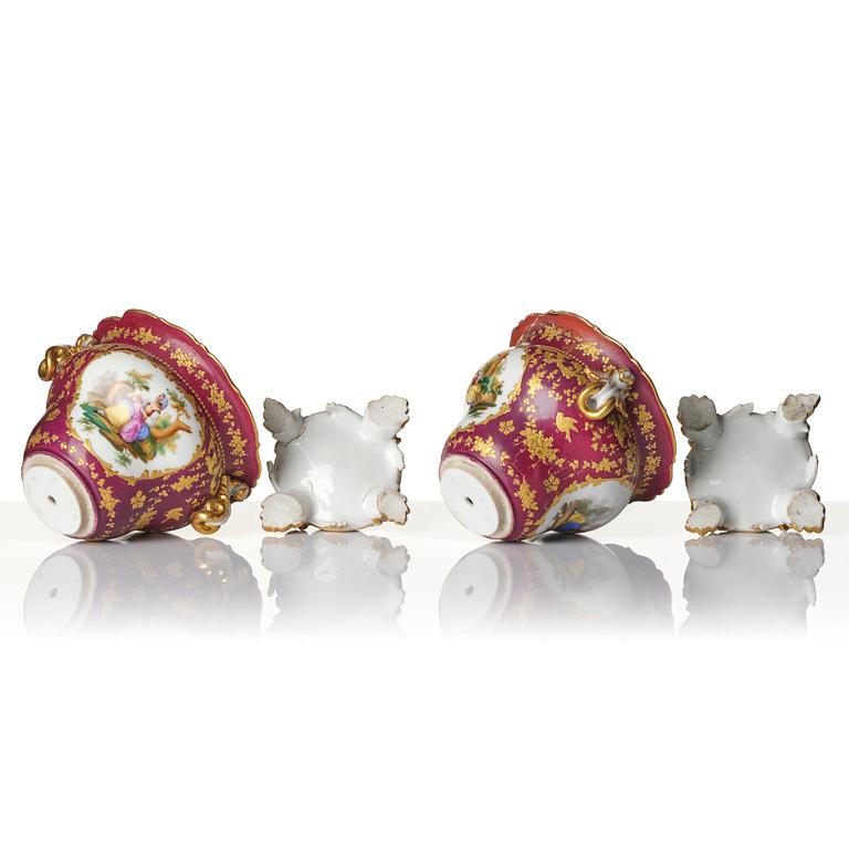 Ytterfoder, ett par, 1800-tal.