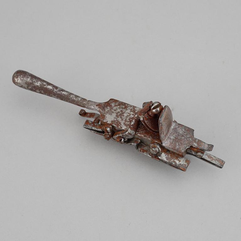 Elddon, stål, 1700-talets andra hälft.