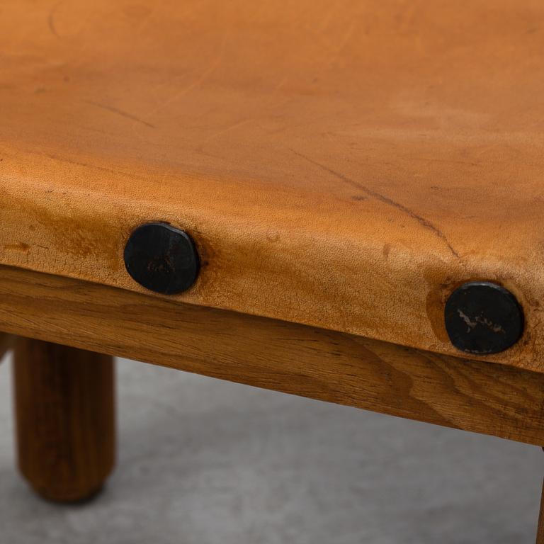 A set of four pine chairs, second half of the 20th century.