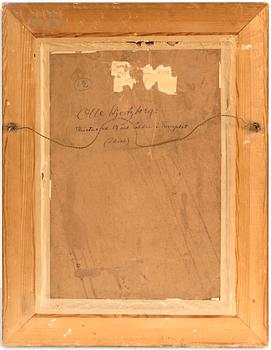 Olle Hjortzberg, "Kristus vid 12 års ålder i Templet (Skiss)", 1897.