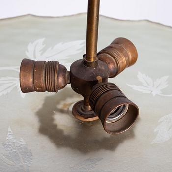 A Swedish Modern ceiling lamp, 1940s.