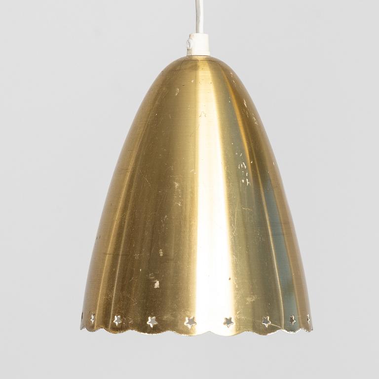 Three Swedish Modern ceiling lamps, 1940's/50s.