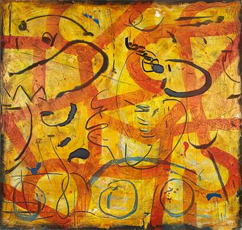 Peter Åström, acrylic on canvas, signed and dated 1997 verso.