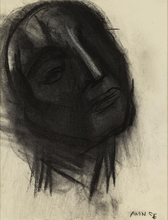 ANNE-MARIE NORDIN, drawing signed AMN.