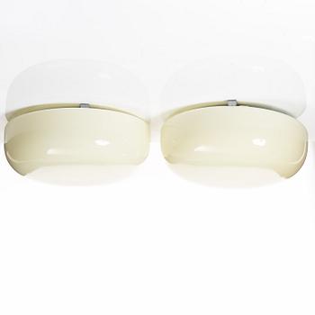 Harald Notini, a pair of ceiling lamps model "10676", Arvid Böhlmarks Lampfabrik, Stockholm, 1930s.