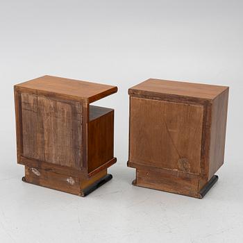 Sängbord, ett par, 1900-talets första hälft.