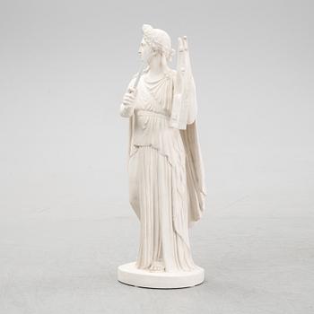 Sculpture. plaster. Unsigned. Height 90 cm.
