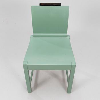 ERIK BRYGGMAN, A wooden chair, 1920's.