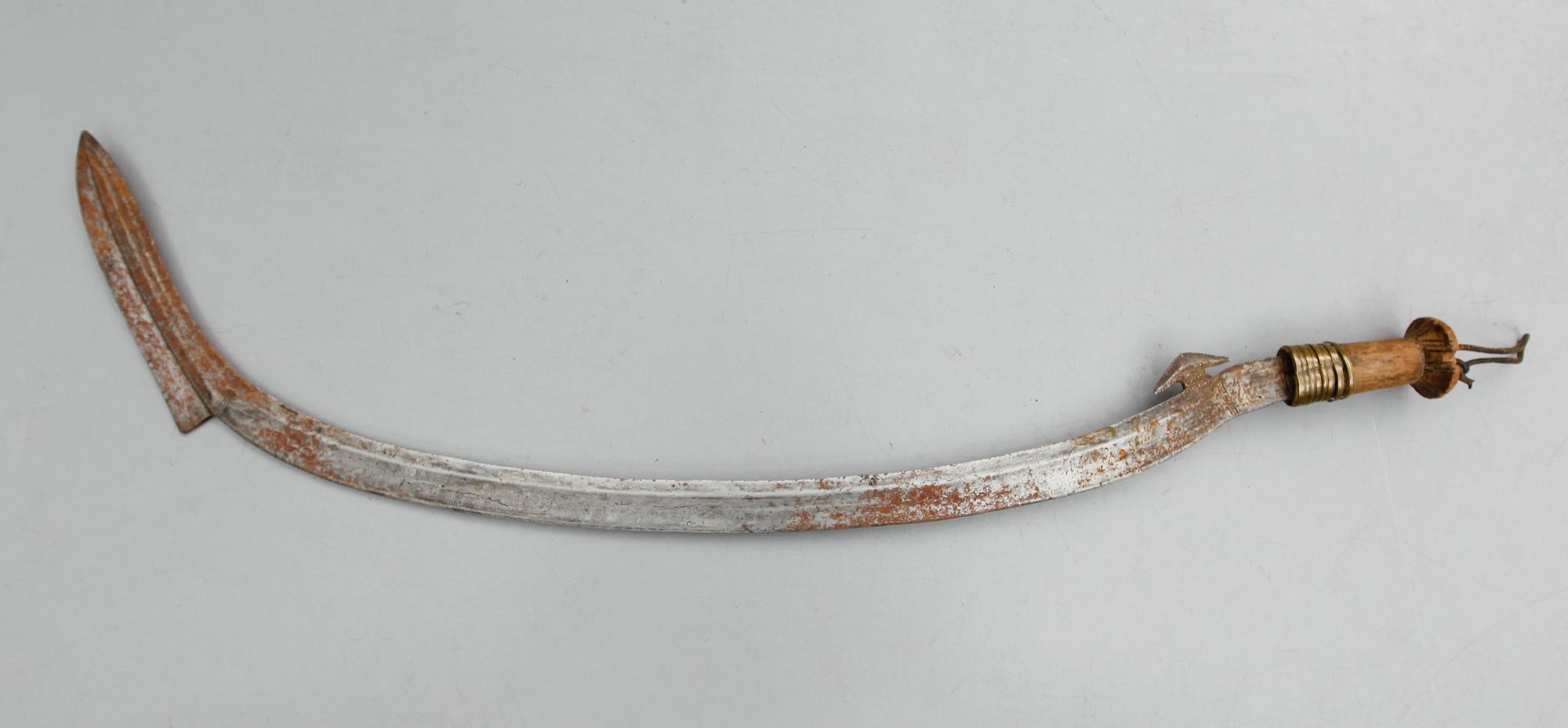 SVÄRD, möjligen Ngabandi, Kongo, 1800-/1900-tal.