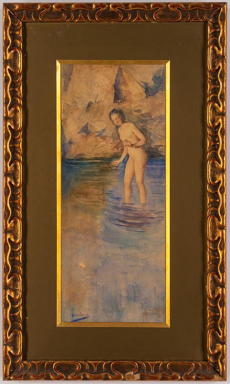 ALLAN ÖSTERLIND, watercolor, signed.