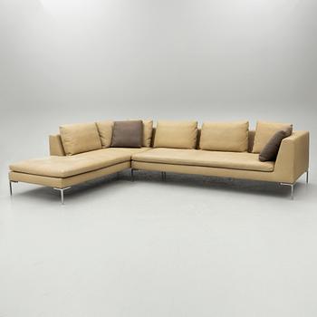 Antonio Citterio, hörnsoffa, 2 delar,"Charles", B&B Italia Maxalto.