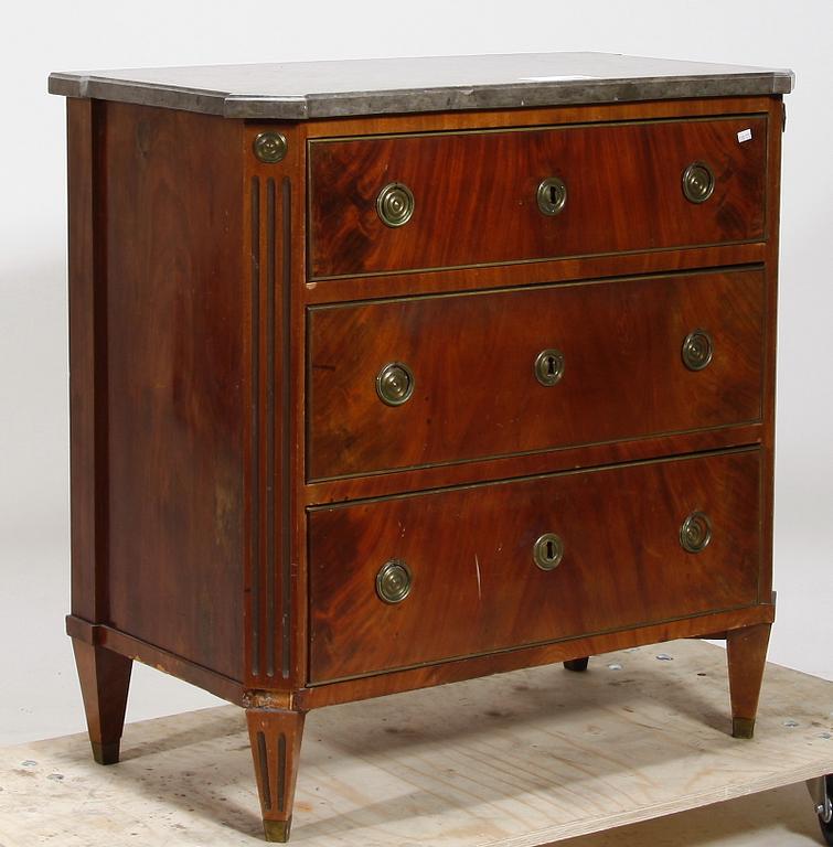 BYRÅ. Sengustaviansk stil, 1800-tal.