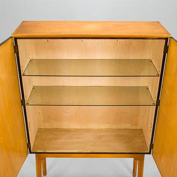 Serving cabinet, "cocktail cabinet" probably manufactured by Oy Boman AB in the 1940s.