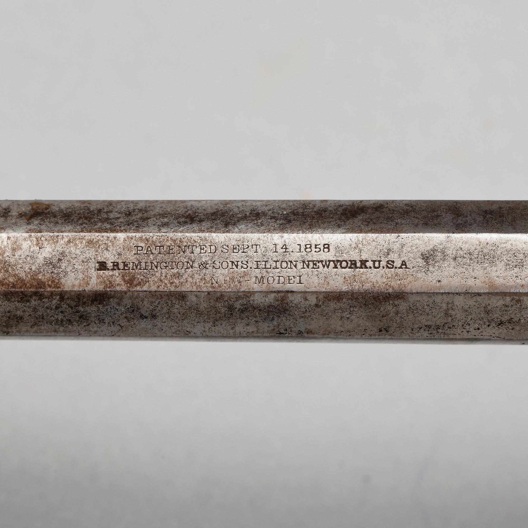 SLAGLÅSREVOLVER, Remington, m/1858.