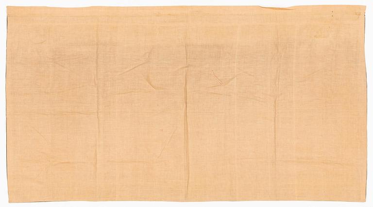 A large silk altar cover, Qing dynasty.