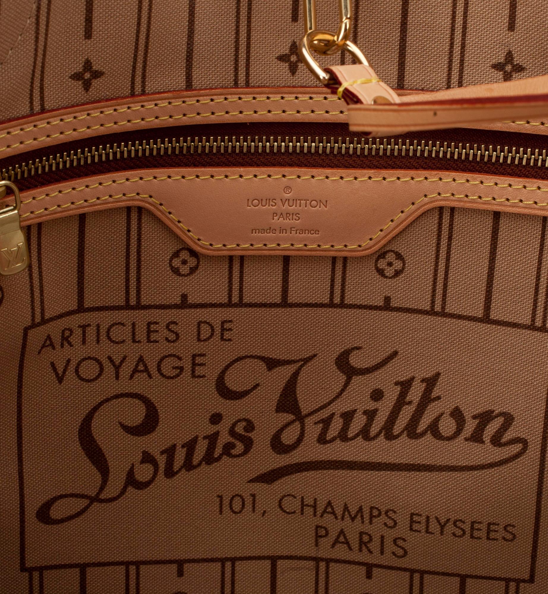 VÄSKA, "Neverfull GM", Louis Vuitton.