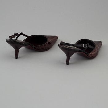 GIANFRANCO FERRÈ, slingbacks storlek 37 1/2.