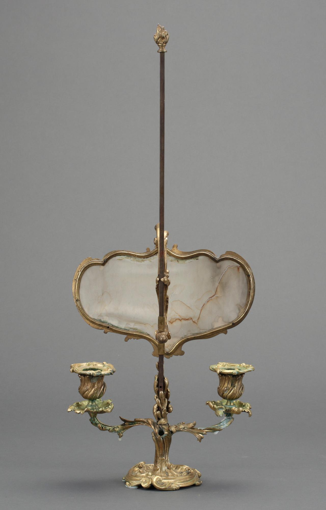 LÄSLAMPA, rokokostil, 1800-talets slut.