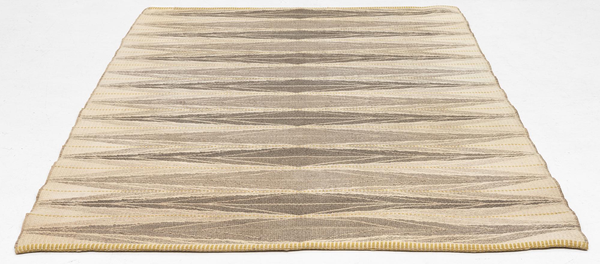 Ingrid Dessau, matta, rölakan, ”Sylarna",  ca 227 x 158 cm.