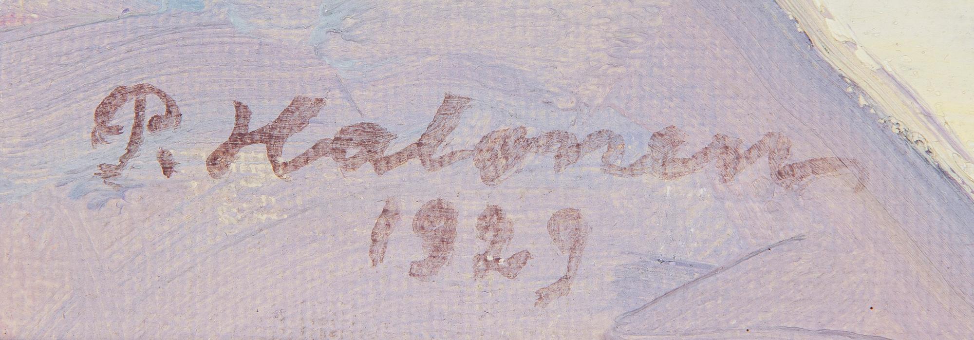 Pekka Halonen, Solig Vinterdag.