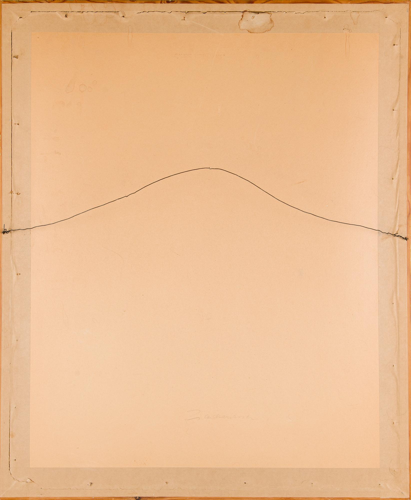 Bernard Buffet, Vind i seglen.