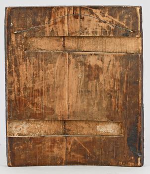 IKON, träpannå, 1800-tal.
