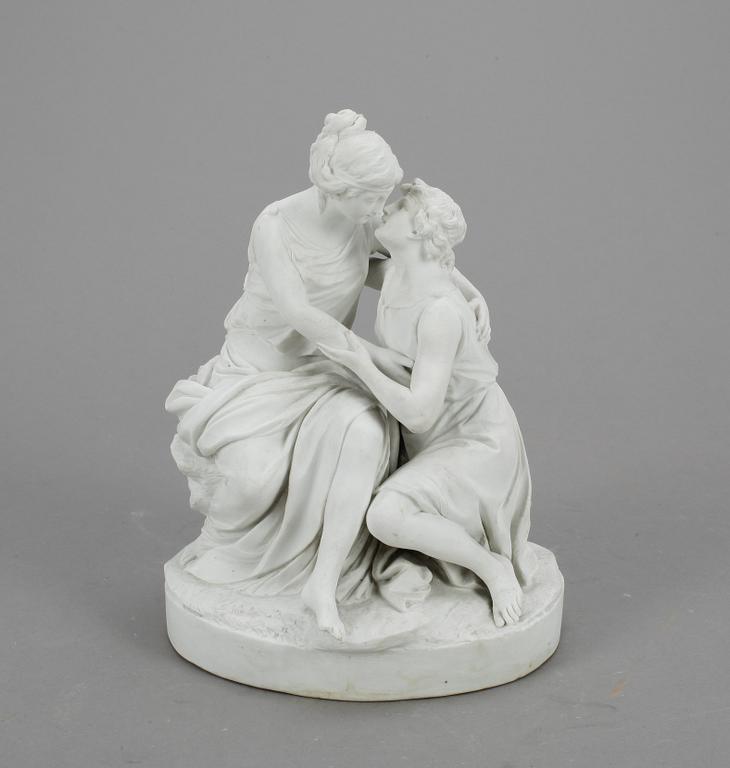 FIGURIN, parian, kring sekelskiftet 1900.