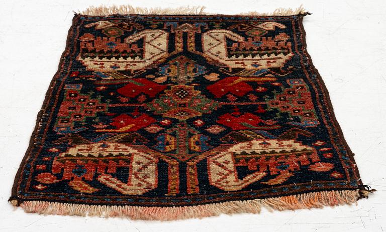 Saddlebag face Afshar, southeastern Iran, 50 x 44 cm.