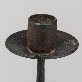 ERIK HÖGLUND, A Boda smide candelabra, later part of the 20th century.