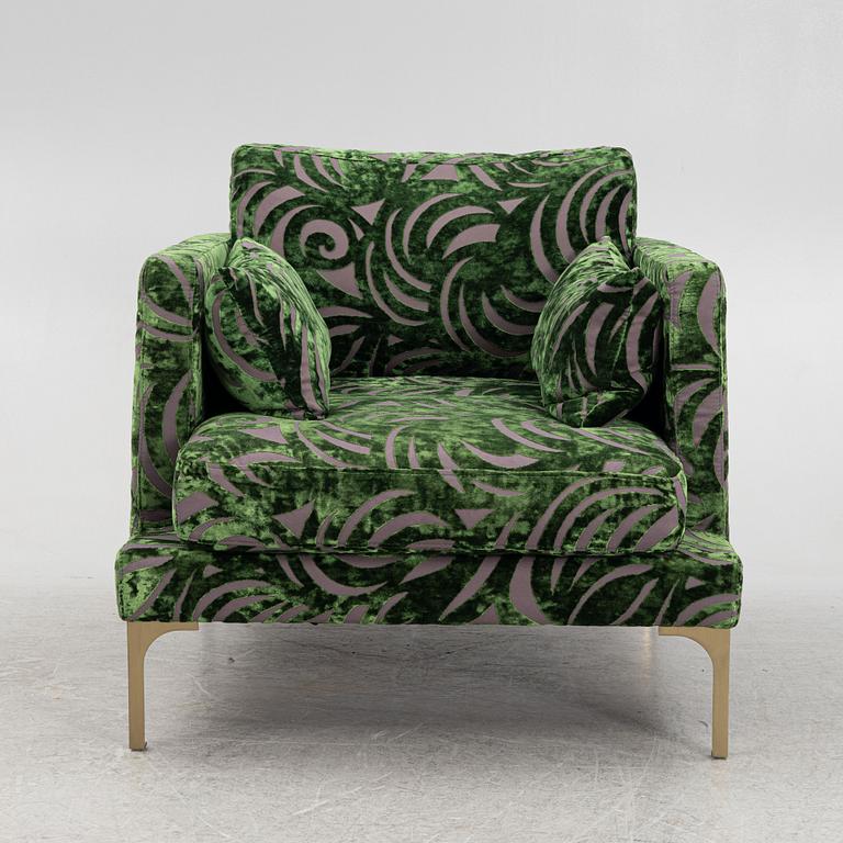 Roth & Joanna, a "Bonham" armchair, 21st century.
