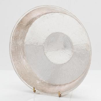 Tapio Wirkkala, a silver bowl model  TW 289, Kultakeskus, Hämeenlinna 1965.