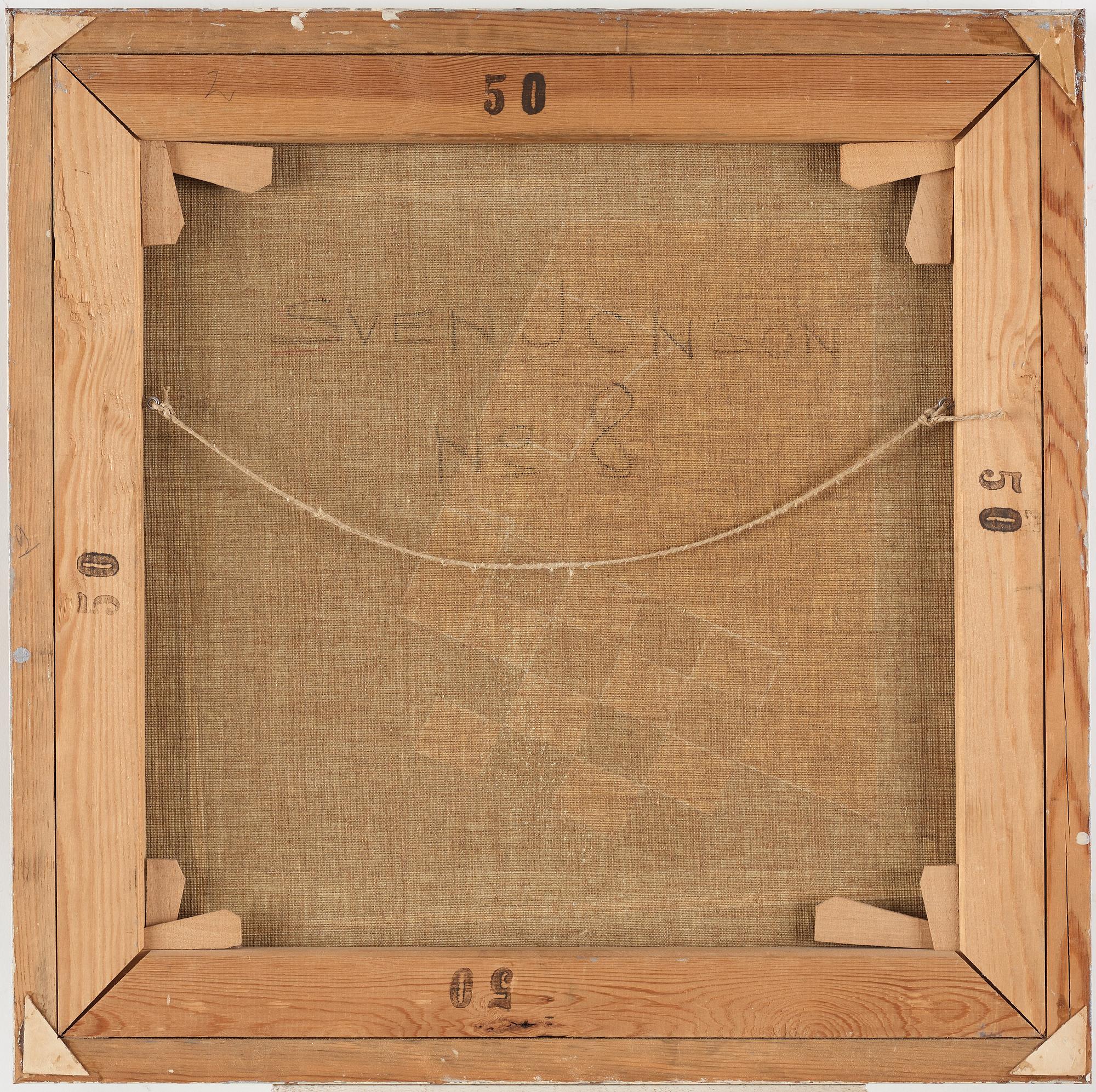 Sven Jonson, "No. 8".