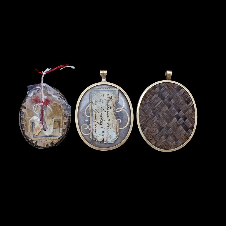 MINIATYRER, 3st, 1800-tal.