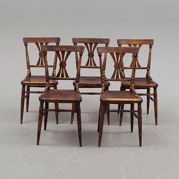 STOLAR, 5 st, Luterma, Estland, omkring 1900.