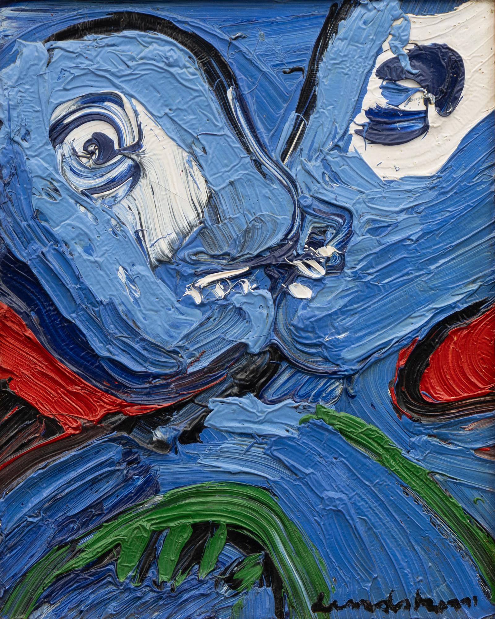 Bengt Lindström, Blue figure.