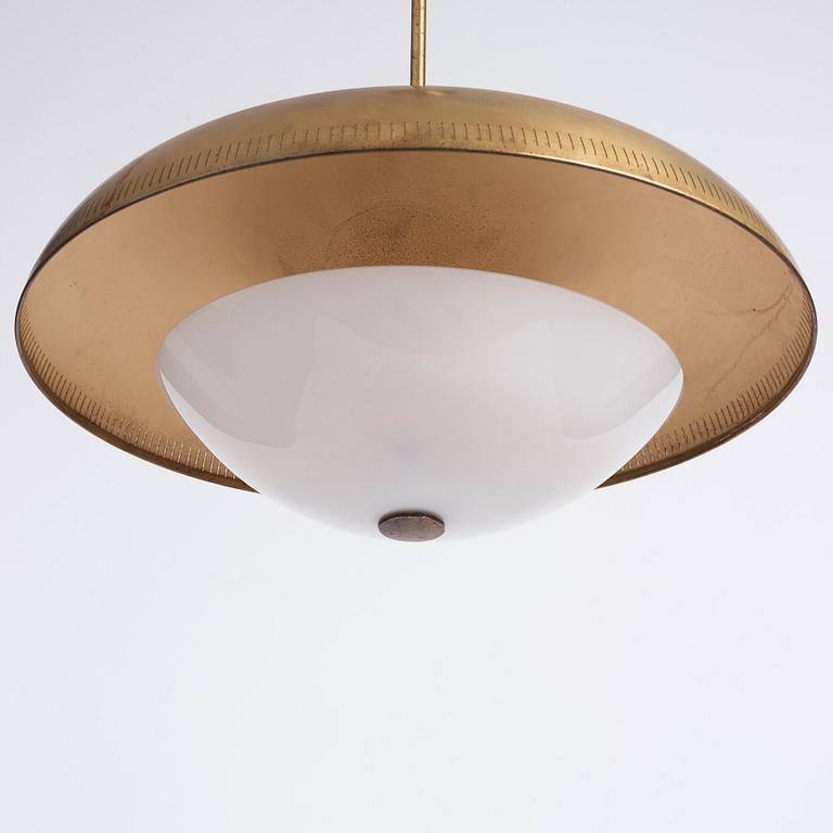 Harald Notini, a ceiling lamp, model "11796", Arvid Böhlmarks Lampfabrik, 1940s.