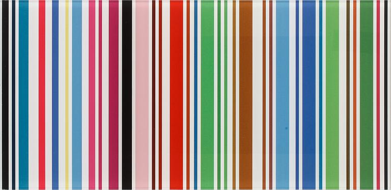 ANDREAS LUNDBERG, "Super lines", gicleetryck på plexiglas, signerad och numrerad a tergo 9/15.