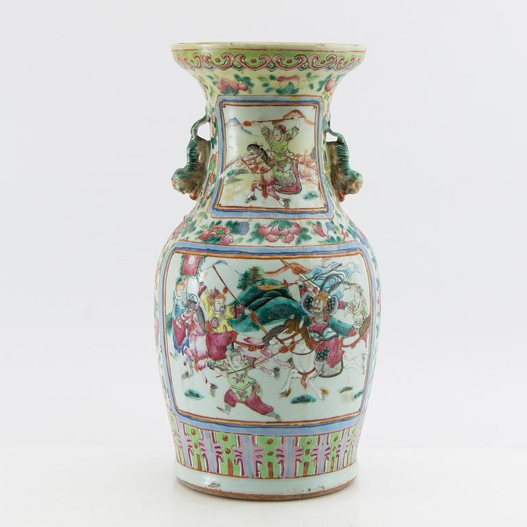 Vas Kina Kanton 1800-talets slut porslin.