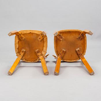 Alvar Aalto, stolar, 2 st, modell 69, Artek 1960-tal.