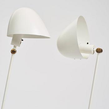 Hans-Agne Jakobsson, a pair of floor lamps, model "G-33", Hans Agne Jakobsson AB, Markaryd, 1950-60s.