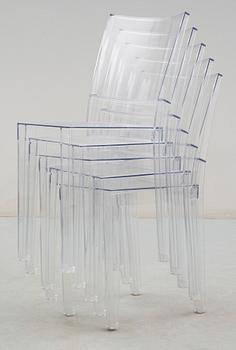 STOLAR, 5 st, "La Marie" Philippe Starck för Kartell Italien.
