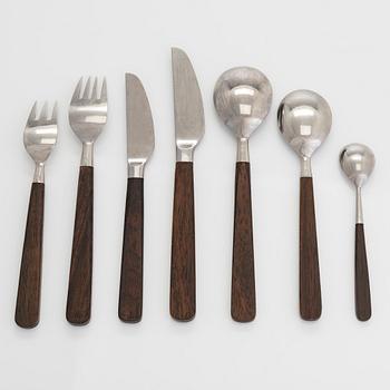 Bertel Gardberg, an 80-piece 'Lion de Luxe' cutlery set, Hackman, Finland, latter half of the 20th century.